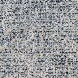 Leah Rustic Two Toned Cushion in Blue