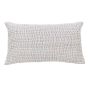 Serein Cushion by Bedeck of Belfast Rare Earth in Chalk indigo