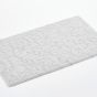 Brighton 930 Floral Bath Mats in Perle by Designer Abyss & Habidecor