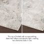 Glitz GLZ20 Abstract Rug by Nourison in Grey Multi