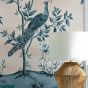 Florence Wallpaper 112890 by Harlequin in Powder China Blue