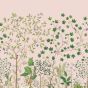 Sycamore & Oak Wallpaper Panel 217213 by Sanderson in Wild Rose