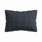 Aruni Textured Weave Bedding by Bedeck of Belfast in Midnight Blue