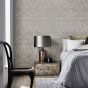Pure Strawberry Thief Wallpaper 216017 by Morris & Co in Silver Stone