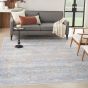 Elegant Heirlooms ELH02 Traditional Persian Rugs by Nourison in Blue Ivory