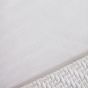 Tenno Plain Dye Seersucker Stripe Bedding in White