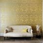 Brocatello Wallpaper 312116 by Zoffany in Mimosa Yellow