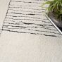 Modern Comfort MNC02 Geometric Rug by Nourison in Ivory Black