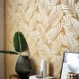 Mala Wallpaper 112138 by Harlequin in Ochre Yellow