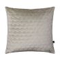 Halo Textured Geometric Cushion by Scatter Box in Taupe Grey