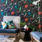 Oxalis Wallpaper 111997 by Scion in Pimento Marine