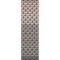 Masquerade Geometric Scale Wool Runner Rugs 16002 by Ted Baker in Pink