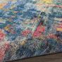 Celestial Abstract Hallway Runner Rugs CES09 Wave by Nourison
