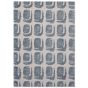 Woodblock 163001 Cotton Rugs by Ted Baker in Grey