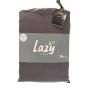Lazy Linen Bedding Plain Charcoal Grey Duvet Cover and Pillowcase