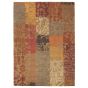 Kodari Patchwork 194003 rugs in Red and Orange by Brink & Campman