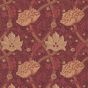 Windrush Wallpaper 6101 by Morris & Co in Dark Red Brick