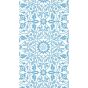 St James Ceiling Wallpaper 217079 by Morris & Co in China Blue