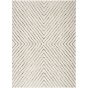 Modern Comfort MNC01 Stripe Rug by Nourison in Ivory Black