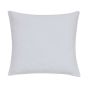 Andaz Feather Fine Linens Cotton Cushion in White