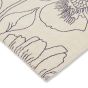 Linear Floral 162508 Rugs by Ted Baker in Blue