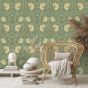 Pimpernel Wallpaper 210389 by Morris & Co in Privet Slate