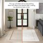 Glitz GLZ08 Geometric Rugs by Nourison in Ivory Cream