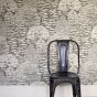 Woodland Toile Wallpaper 215716 by Sanderson in Ivory Charcoal Grey