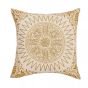 Morris Room Willow Cushion by Morris & Co x V&A in Gold Yellow