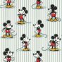 Mickey Stripe Wallpaper 217271 by Disney Home x Sanderson in Sea Salt
