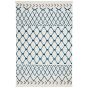 Kamala Rugs DS500 by Nourison in White and Blue