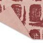 Woodblock 163003 Cotton Rugs by Ted Baker in Red