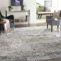 Rustic Textures RUS14 Abstract Rugs in Grey Multicolour