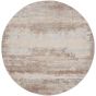 Rustic Textures RUS03 Abstract Circle Rugs in Beige