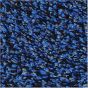 Multi Grip Washable Plain Doormat in Blue
