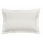 Pure Bachelors Button Clipped Matelasse Bedding by Morris & Co in White