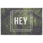 Josh Hey Botanical Leaf Washable Floor Mats in Green