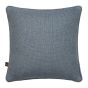 Hadley Textured Jacquard Cushion in Blue