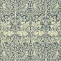 Brer Rabbit Wallpaper 105 by Morris & Co in Indigo Vellum