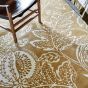 Cantaloupe Fruit Wool Rugs By Sanderson in Ochre Yellow