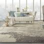 Celestial Modern Abstract Rugs CES02 in Ivory Grey by Nourison