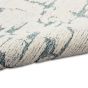 CK009 Sculptural SCL01 Abstract Rug by Calvin Klein in Teal