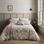 Strawberry Thief Severne Cushion by William Morris in Cochineal Pink