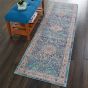 Vintage Kashan Runners VKA01 by Nourison in Blue