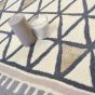 Scion Raita Rugs 24701 in Taupe