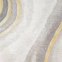 Prismatic Abstract Carved Rugs PRS31 by Nourison in Charcoal Grey