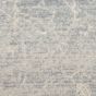 Nourison Exhale Abstract Runner Rugs EXL02 in Ivory Grey