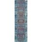 Vintage Kashan Runners VKA02 by Nourison in Blue