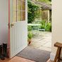Multi Grip Washable Plain Doormat in Seal Grey
