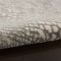 Solace Designer Print Rugs SLA06 in Ivory Grey by Nourison